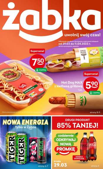 Gazetka Żabka - 29.03.2023 - 25.04.2023.