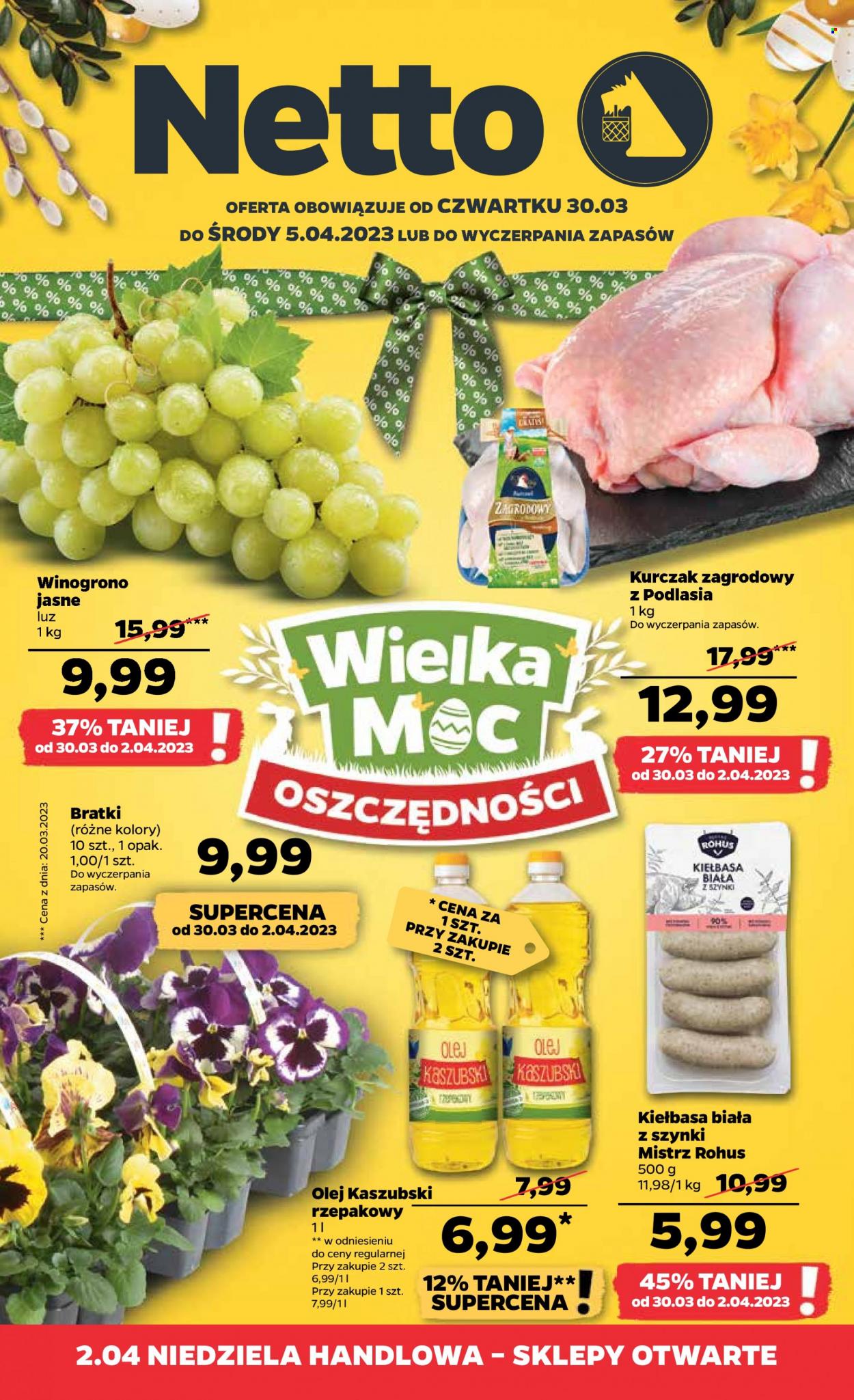 Gazetka Netto - 30.03.2023 - 5.04.2023. Strona 1