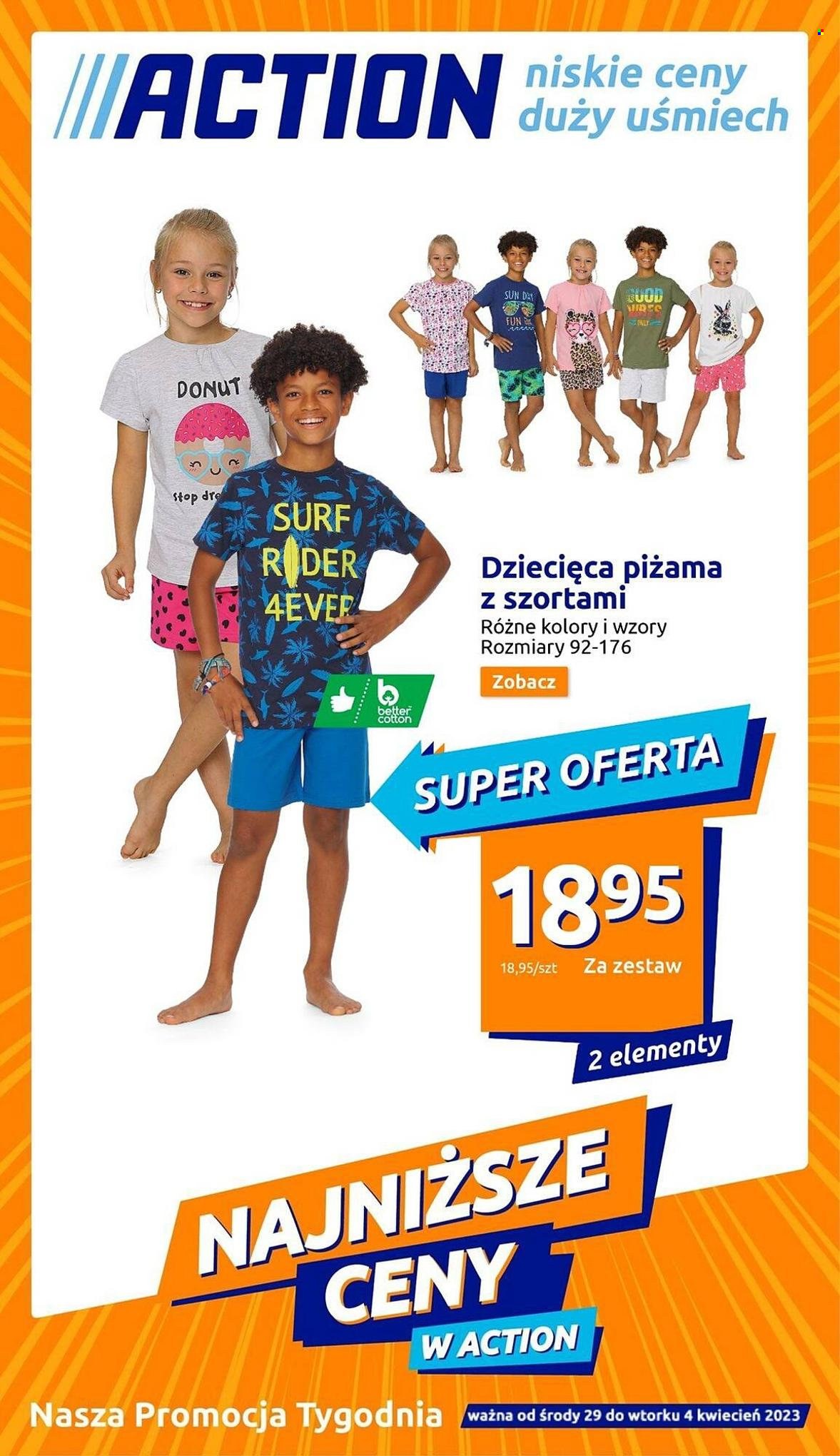 Gazetka Action - 29.03.2023 - 4.04.2023. Strona 1