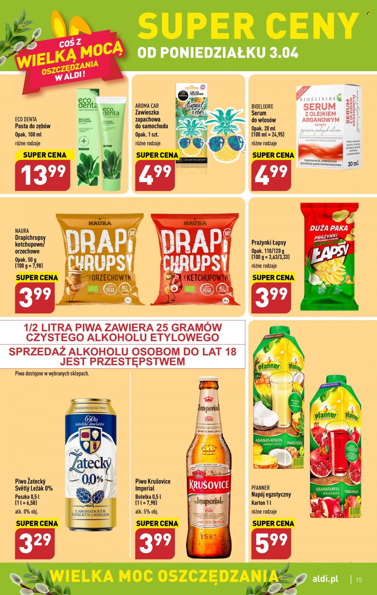 Gazetka ALDI - 3.04.2023 - 8.04.2023. Strona 15