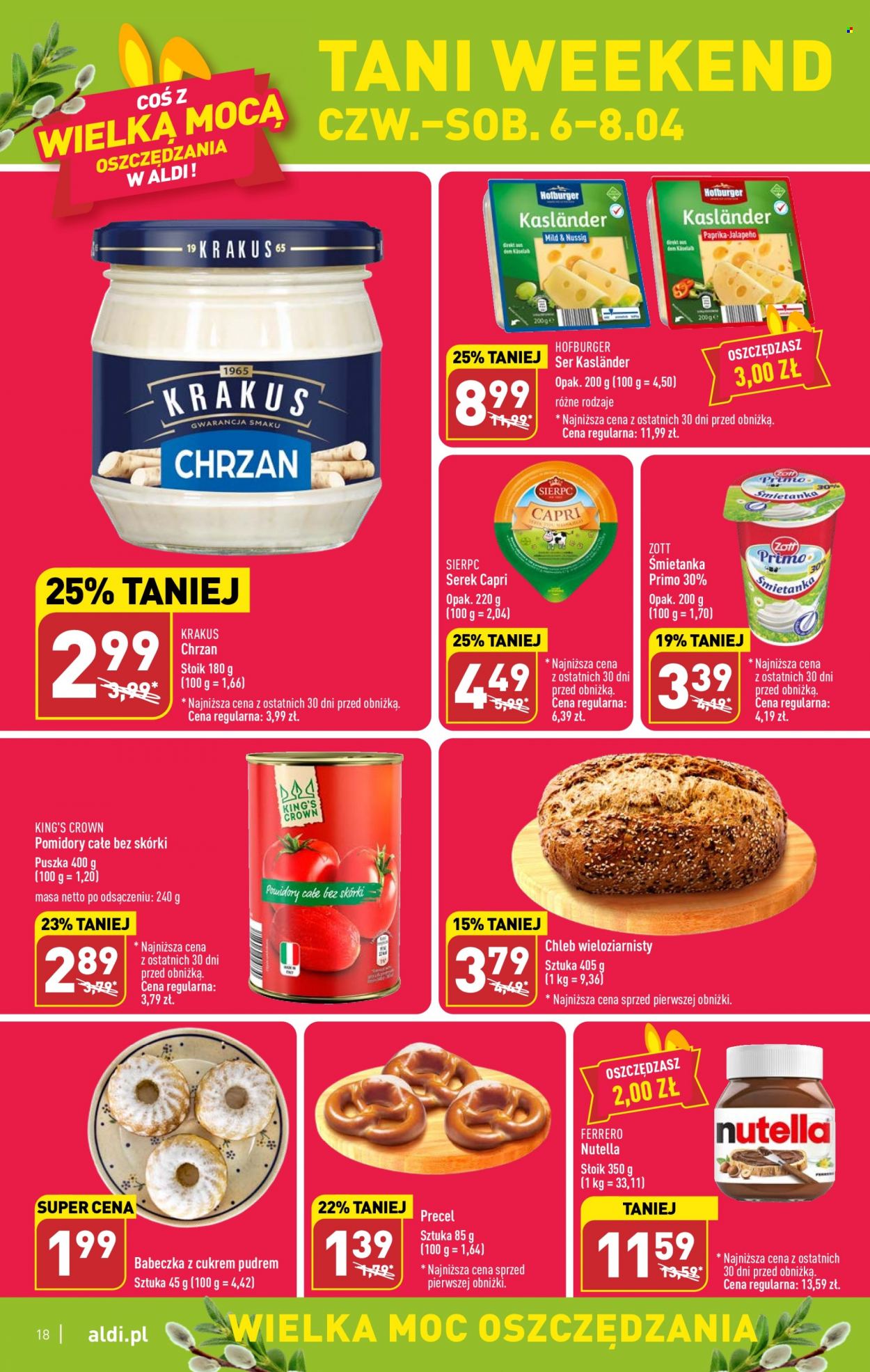 Gazetka ALDI - 3.04.2023 - 8.04.2023. Strona 18