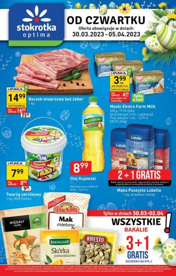 Gazetka Stokrotka Optima - 30.03.2023 - 5.04.2023.