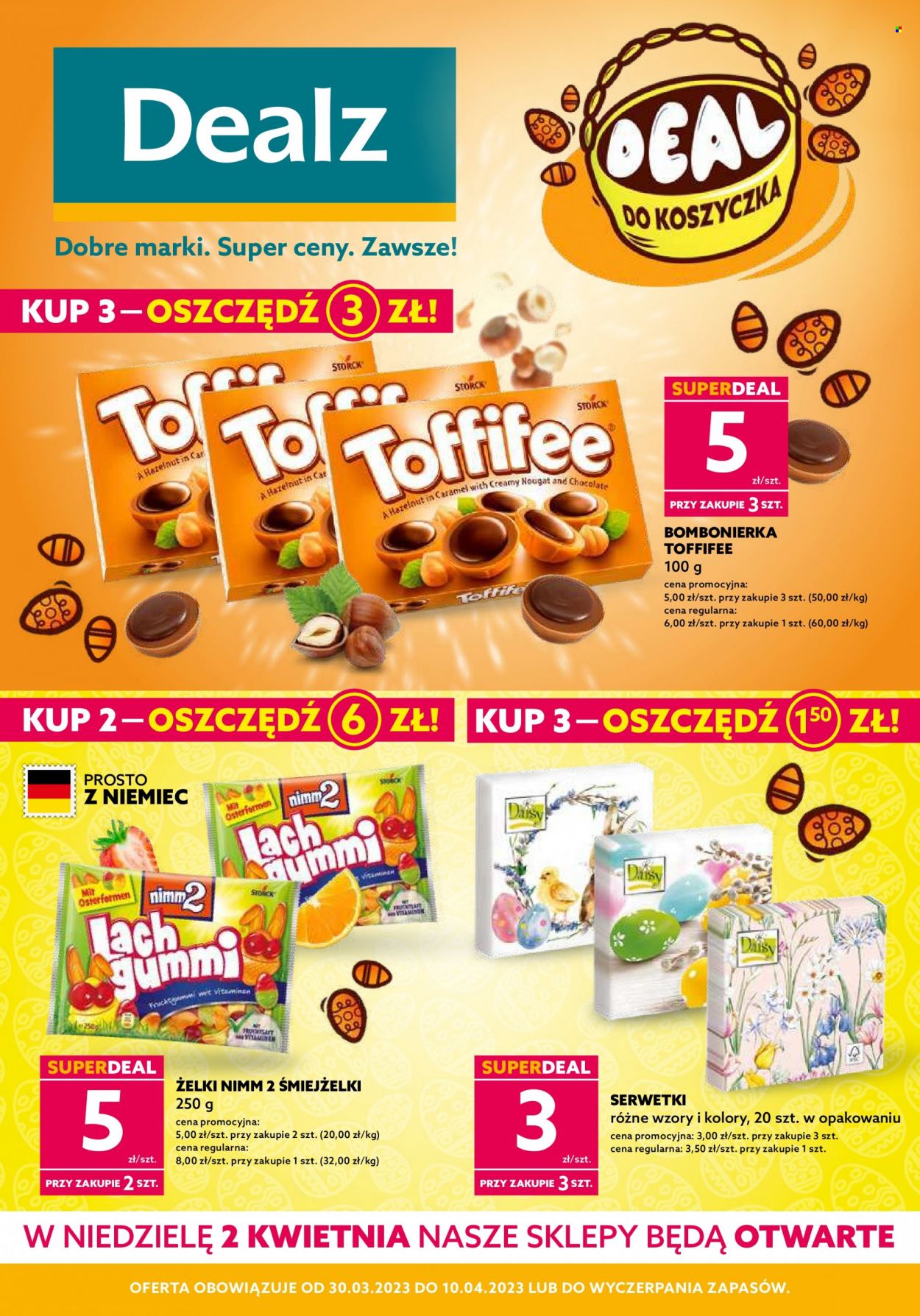 Gazetka Dealz - 30.03.2023 - 10.04.2023. Strona 1