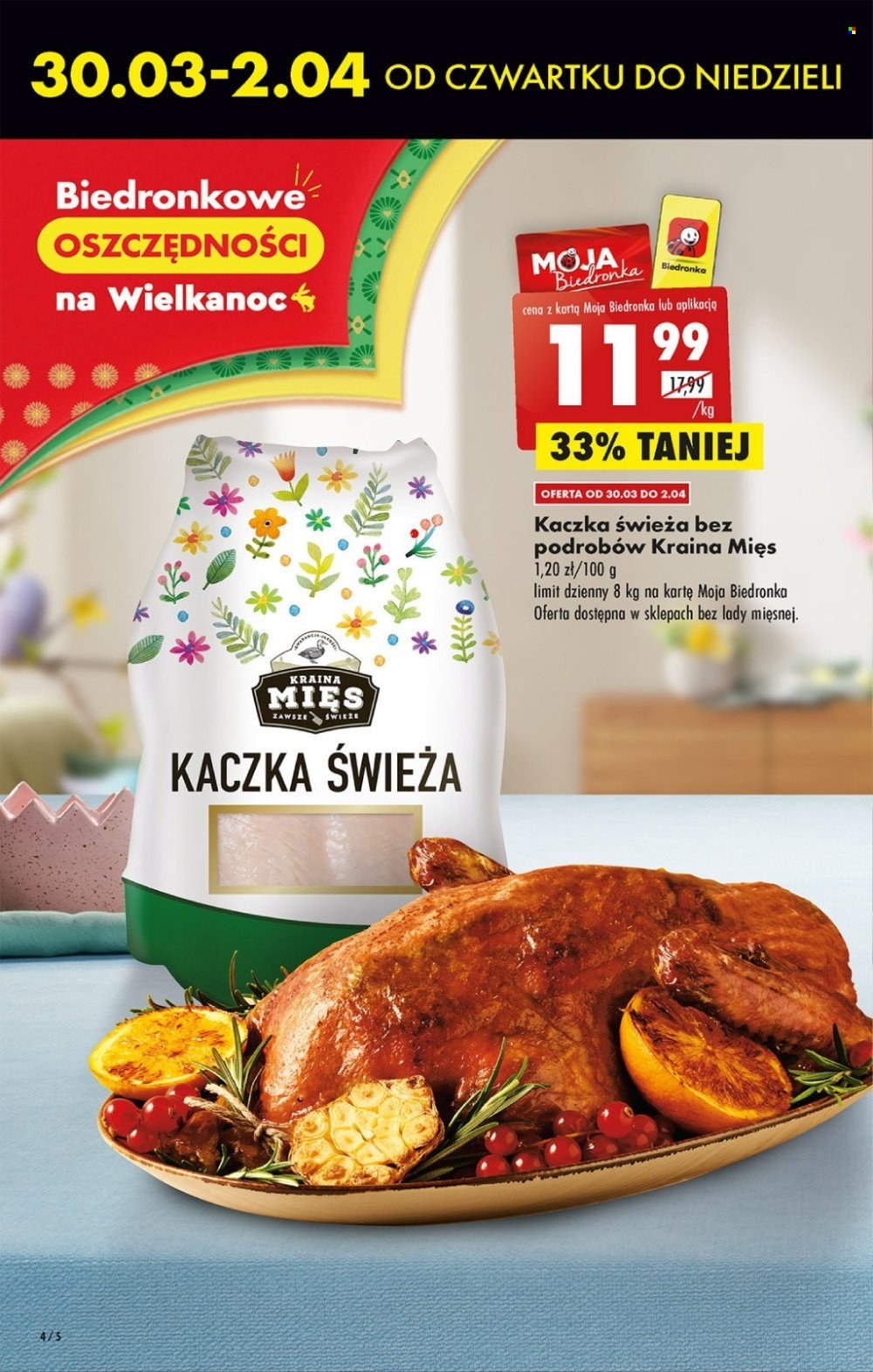 Gazetka Biedronka - 30.03.2023 - 5.04.2023. Strona 4