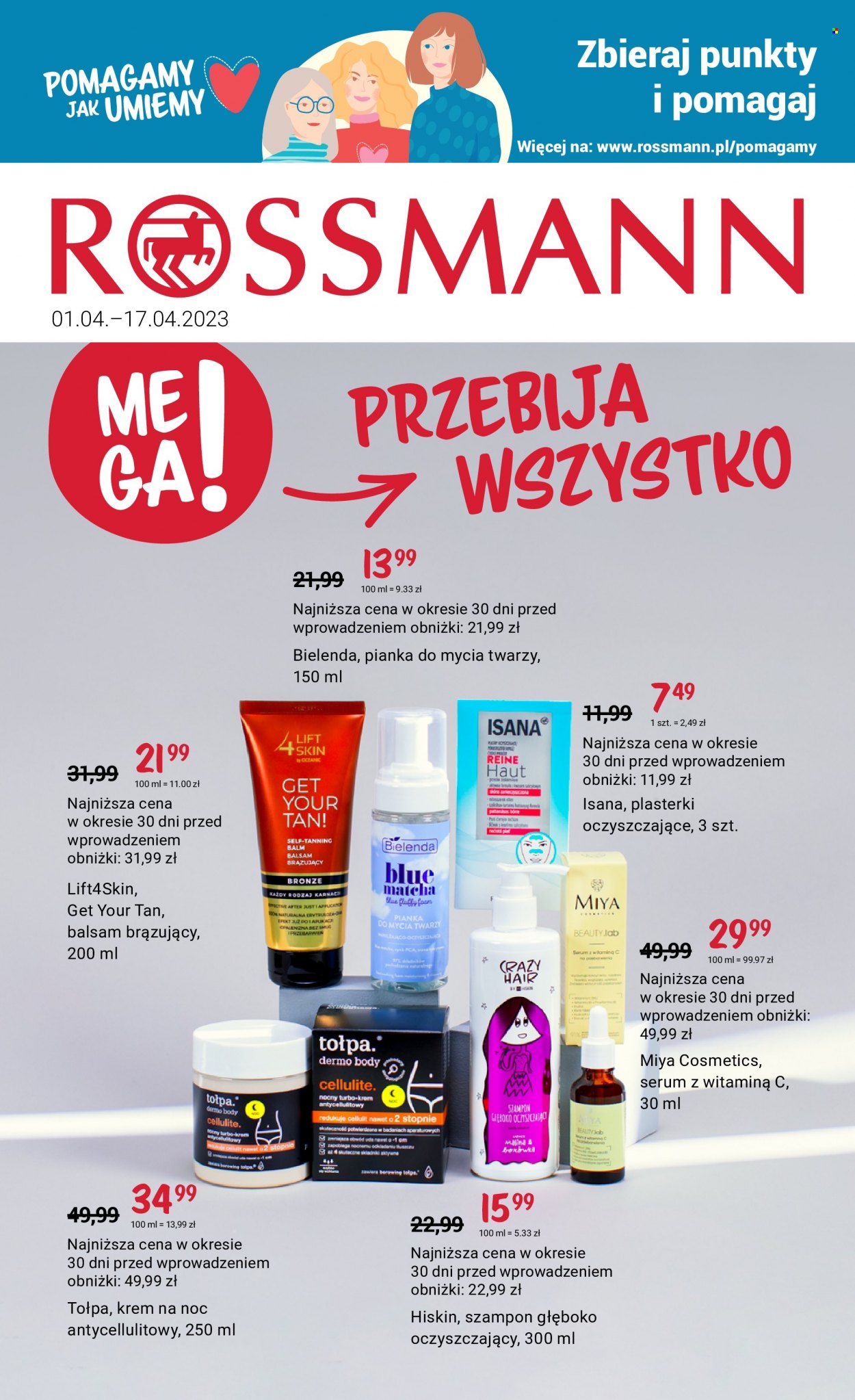 Gazetka Rossmann - 1.04.2023 - 17.04.2023. Strona 1