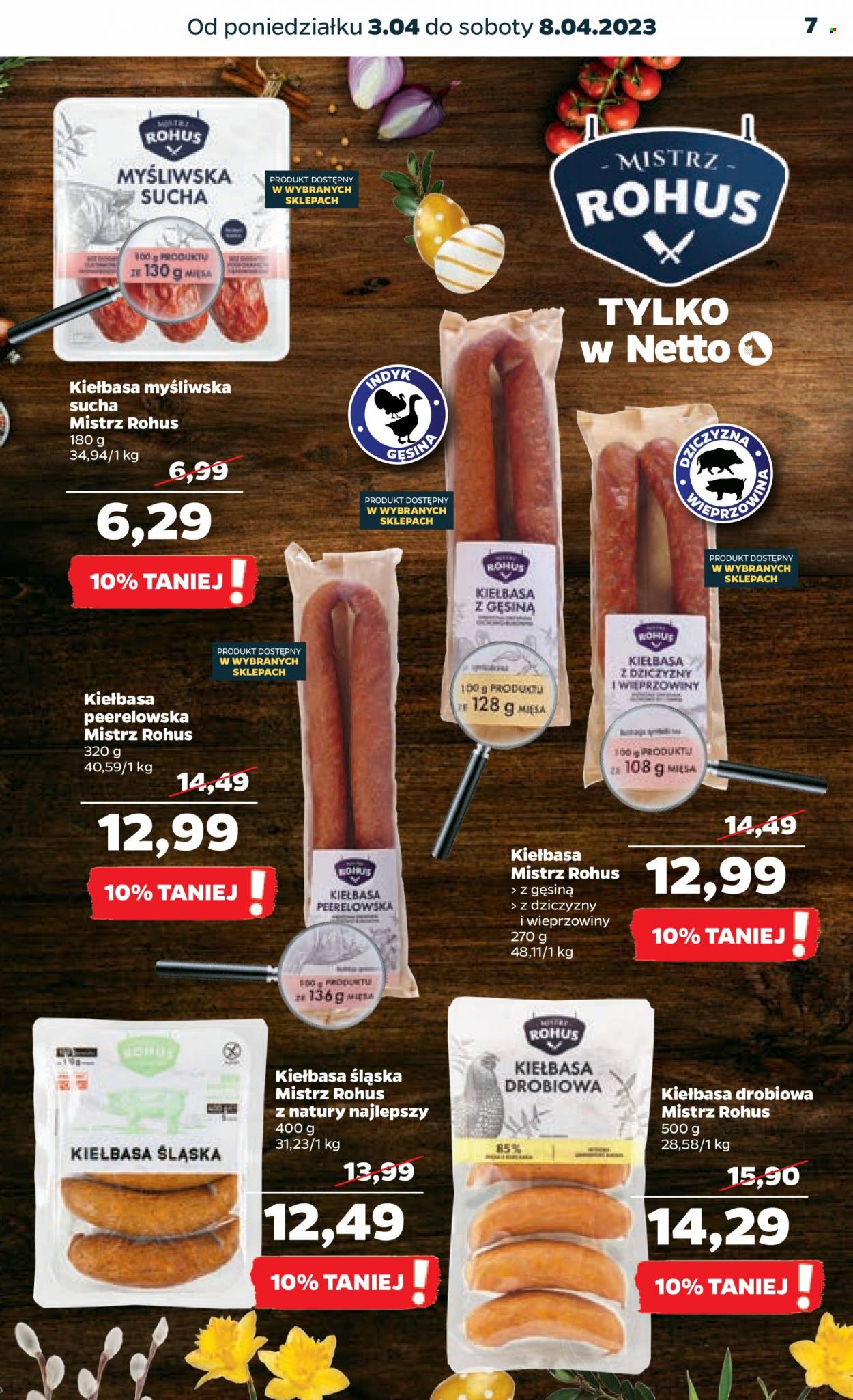 Gazetka Netto - 3.04.2023 - 8.04.2023. Strona 7