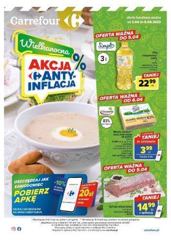 Gazetka Carrefour - 3.04.2023 - 8.04.2023.
