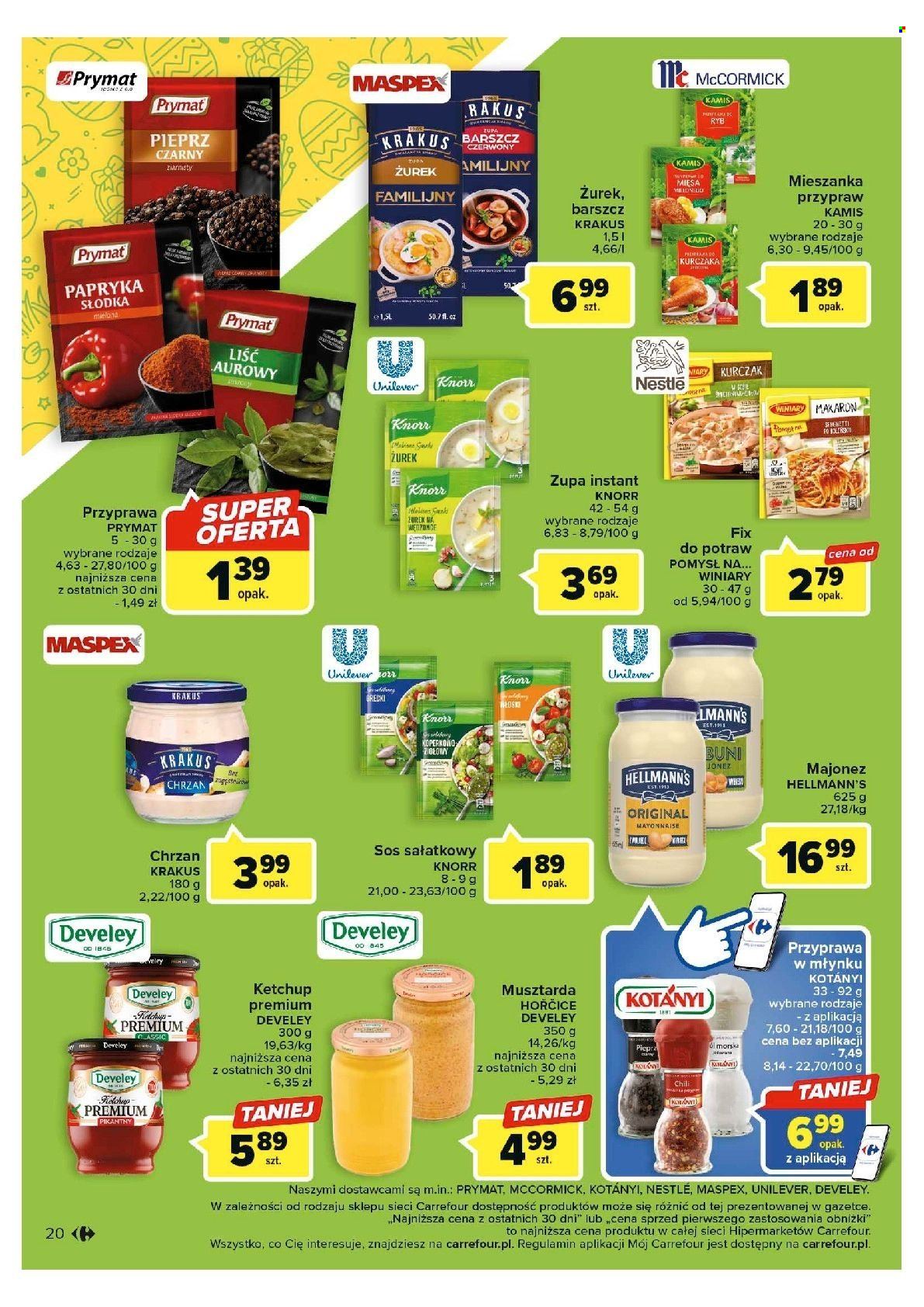 Gazetka Carrefour - 3.04.2023 - 8.04.2023. Strona 20