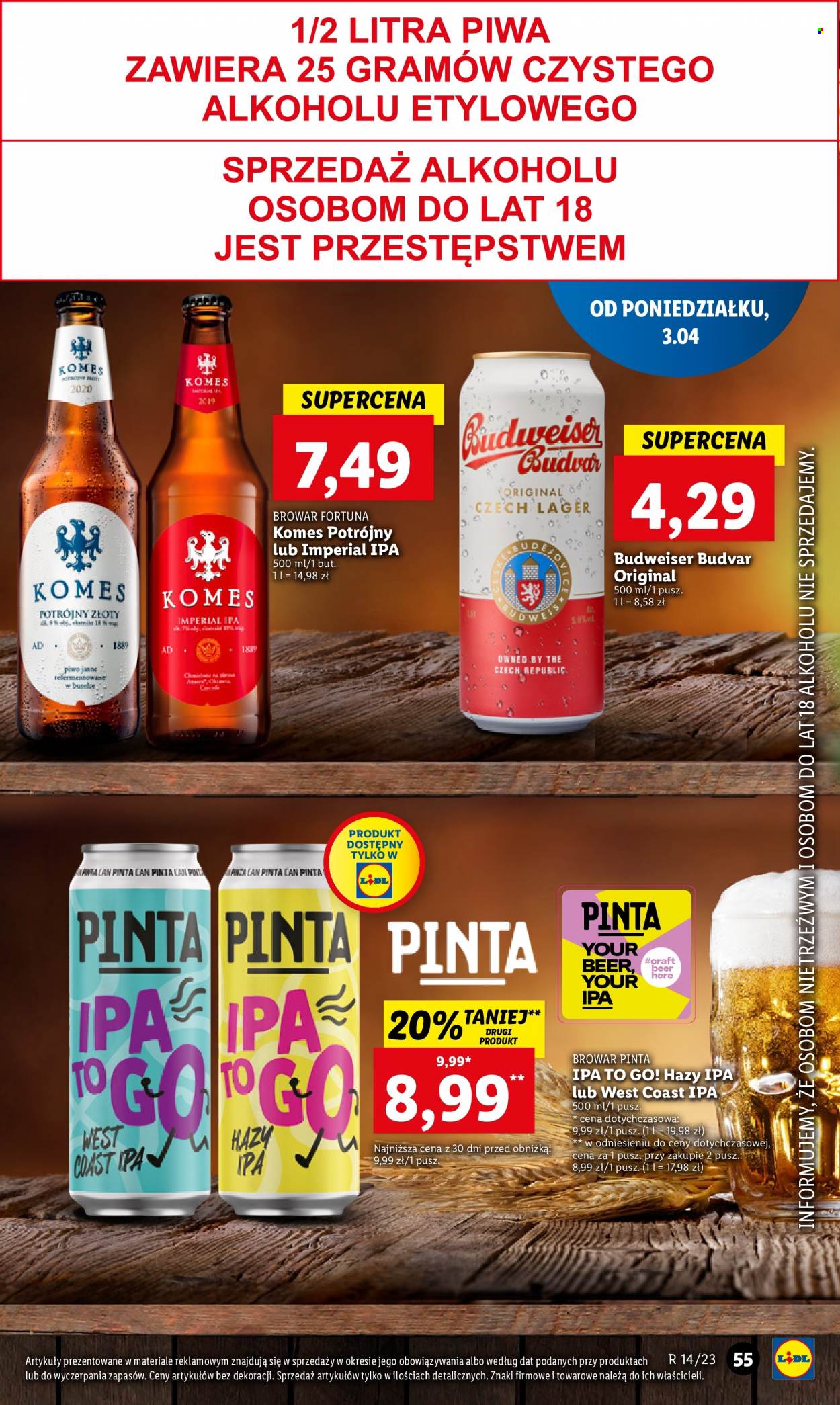 Gazetka Lidl - 3.04.2023 - 5.04.2023. Strona 61