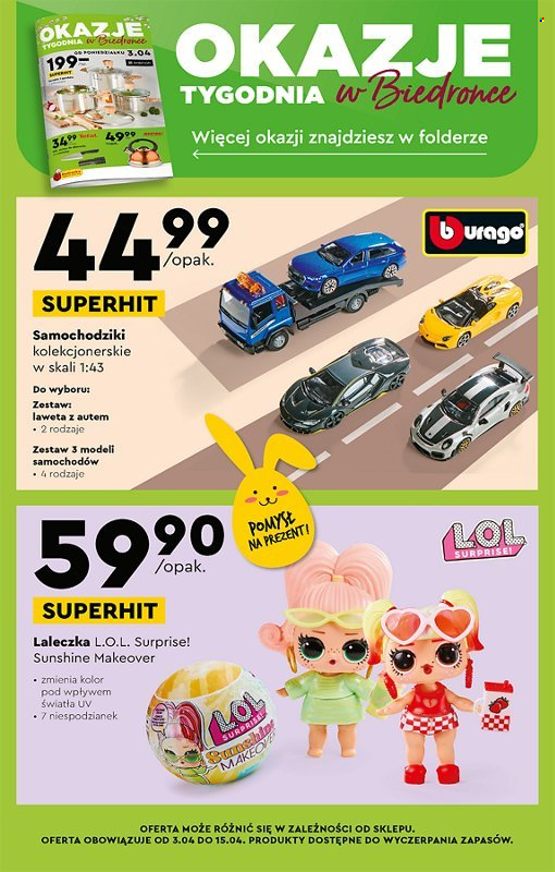 Gazetka Biedronka - 3.04.2023 - 8.04.2023. Strona 57