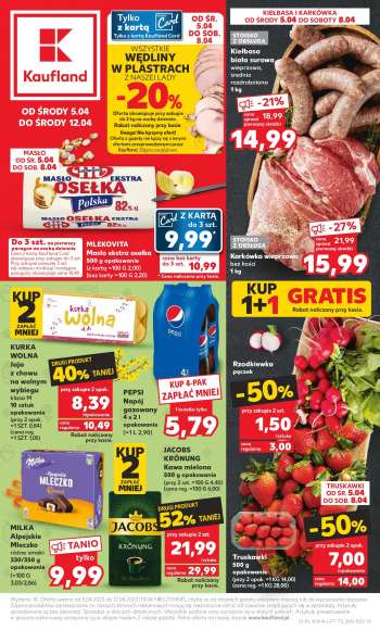 Gazetka Kaufland - 5.04.2023 - 12.04.2023.