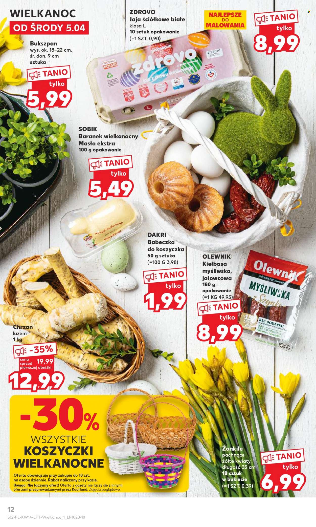 Gazetka Kaufland - 5.04.2023 - 12.04.2023. Strona 12
