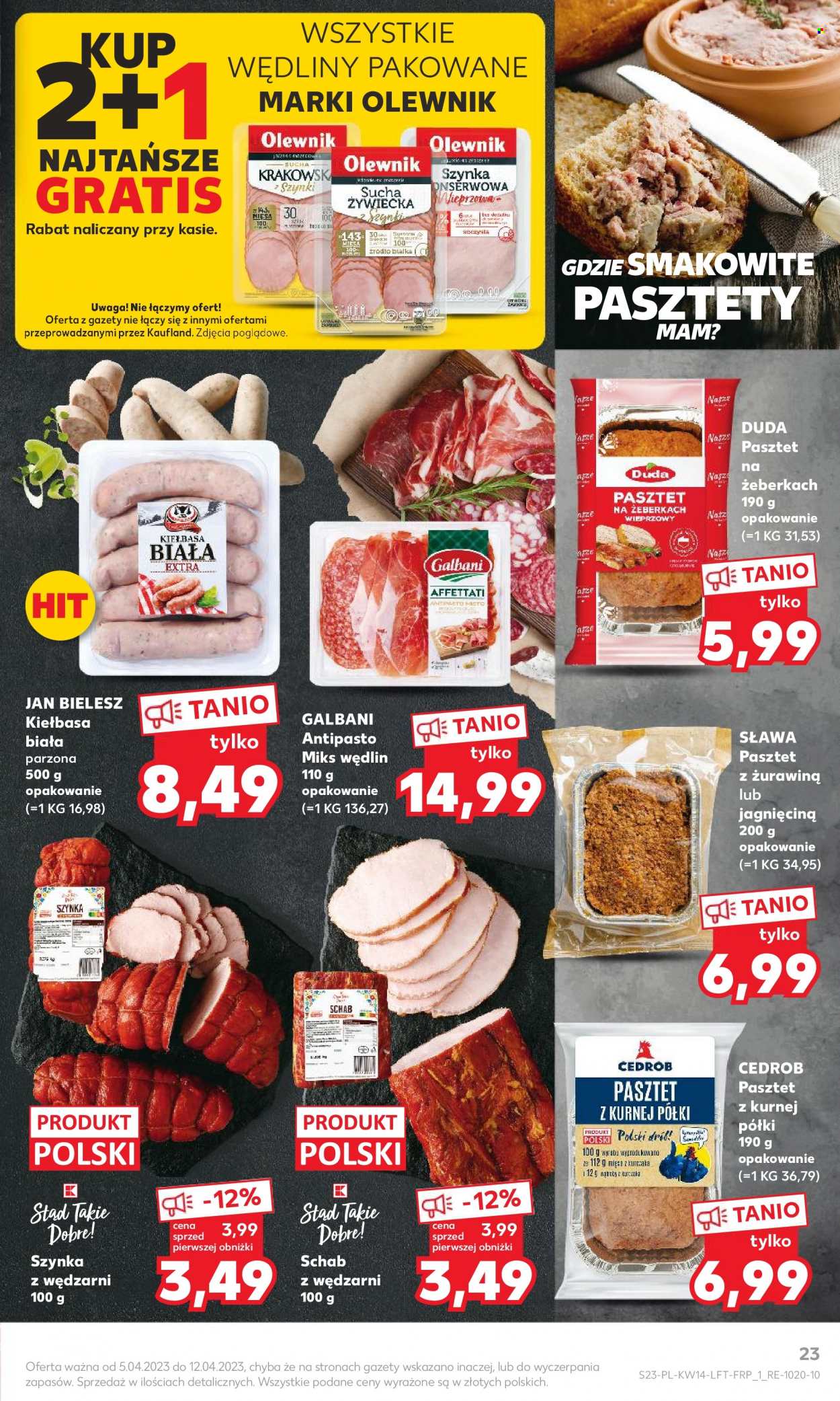 Gazetka Kaufland - 5.04.2023 - 12.04.2023. Strona 23
