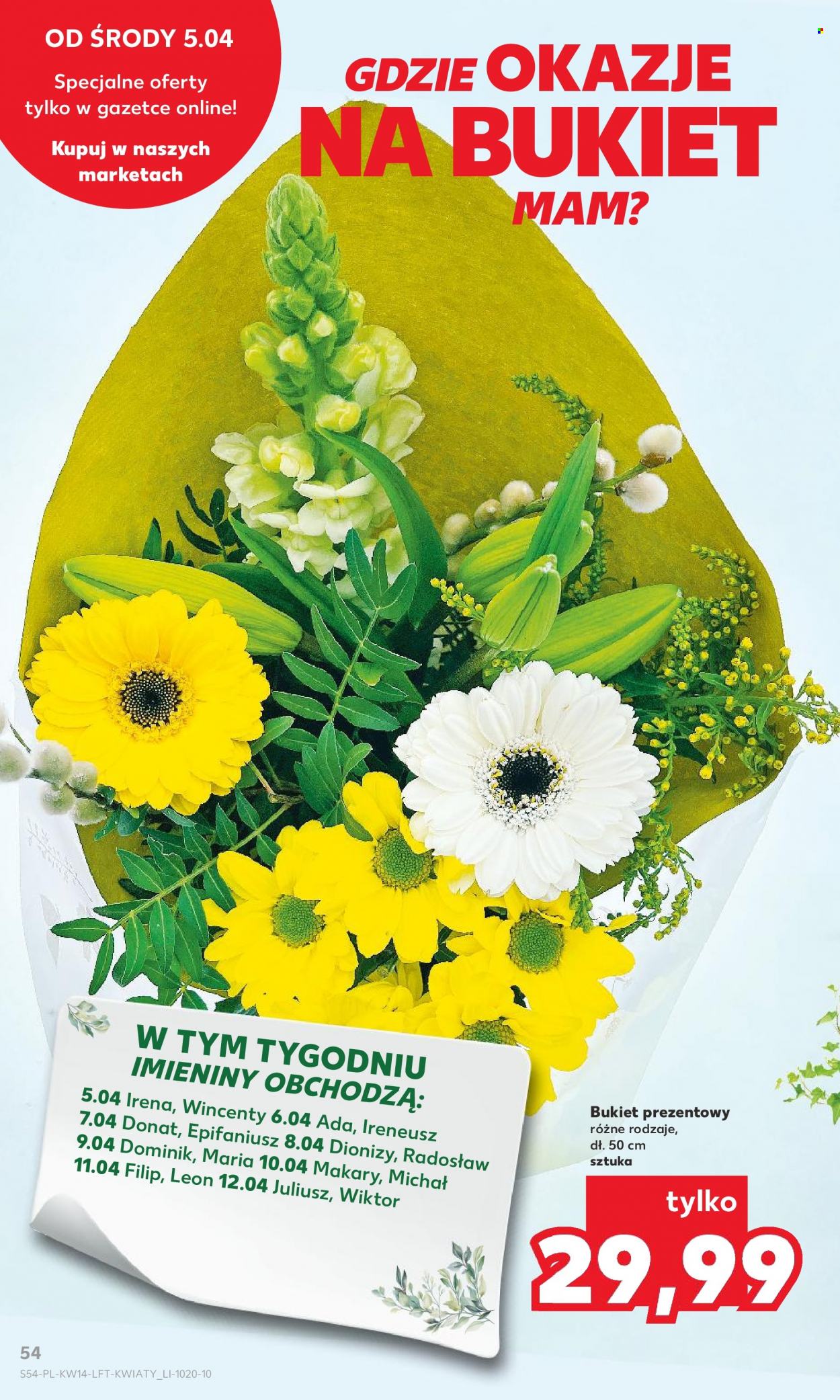 Gazetka Kaufland - 5.04.2023 - 12.04.2023. Strona 54