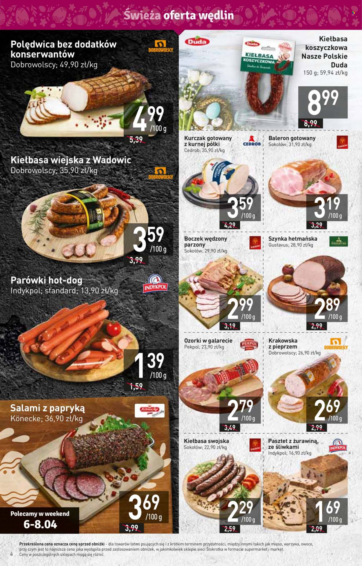 Gazetka Stokrotka Supermarket - 6.04.2023 - 12.04.2023. Strona 4