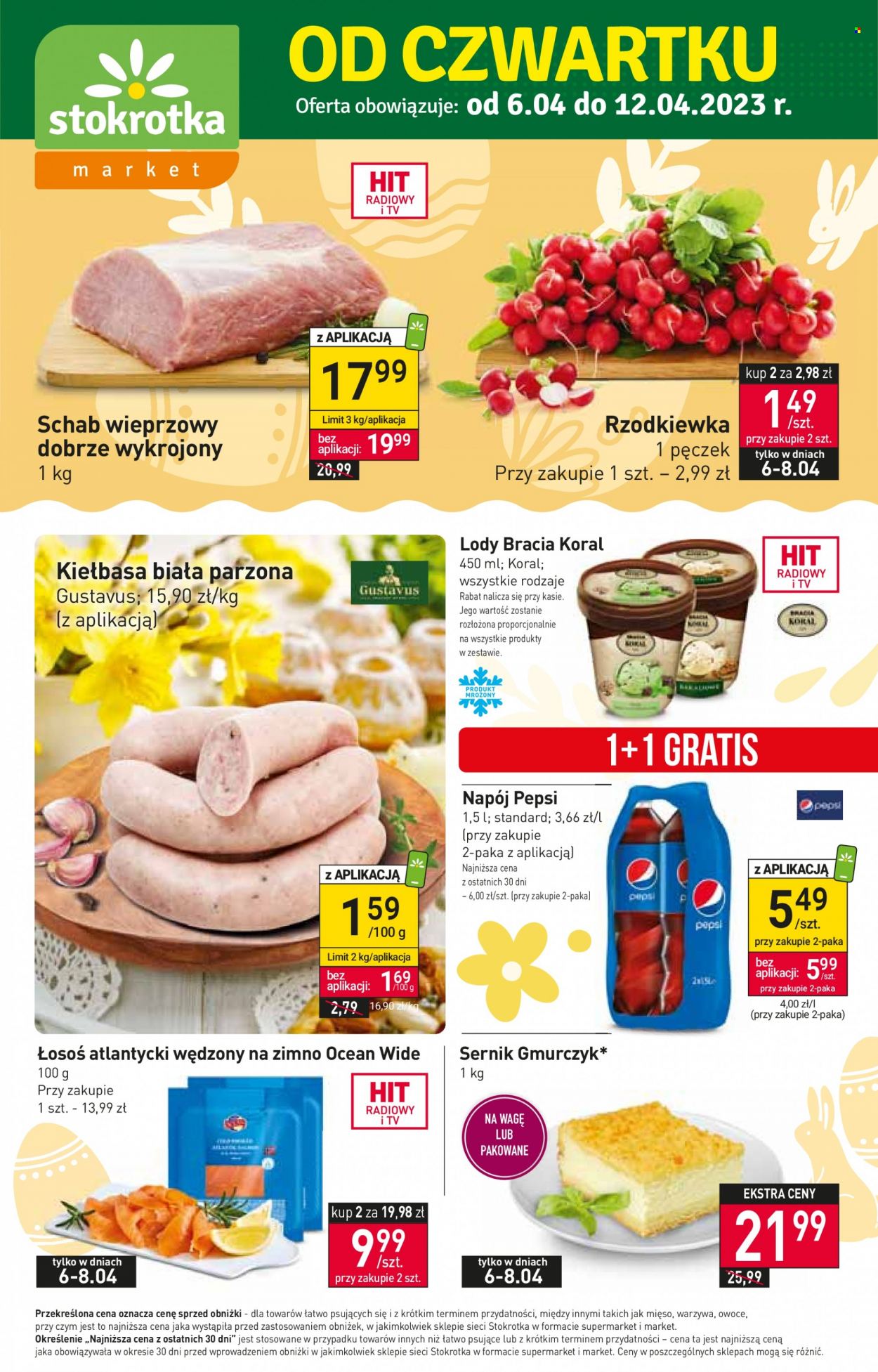 Gazetka Stokrotka Market - 6.04.2023 - 12.04.2023. Strona 1