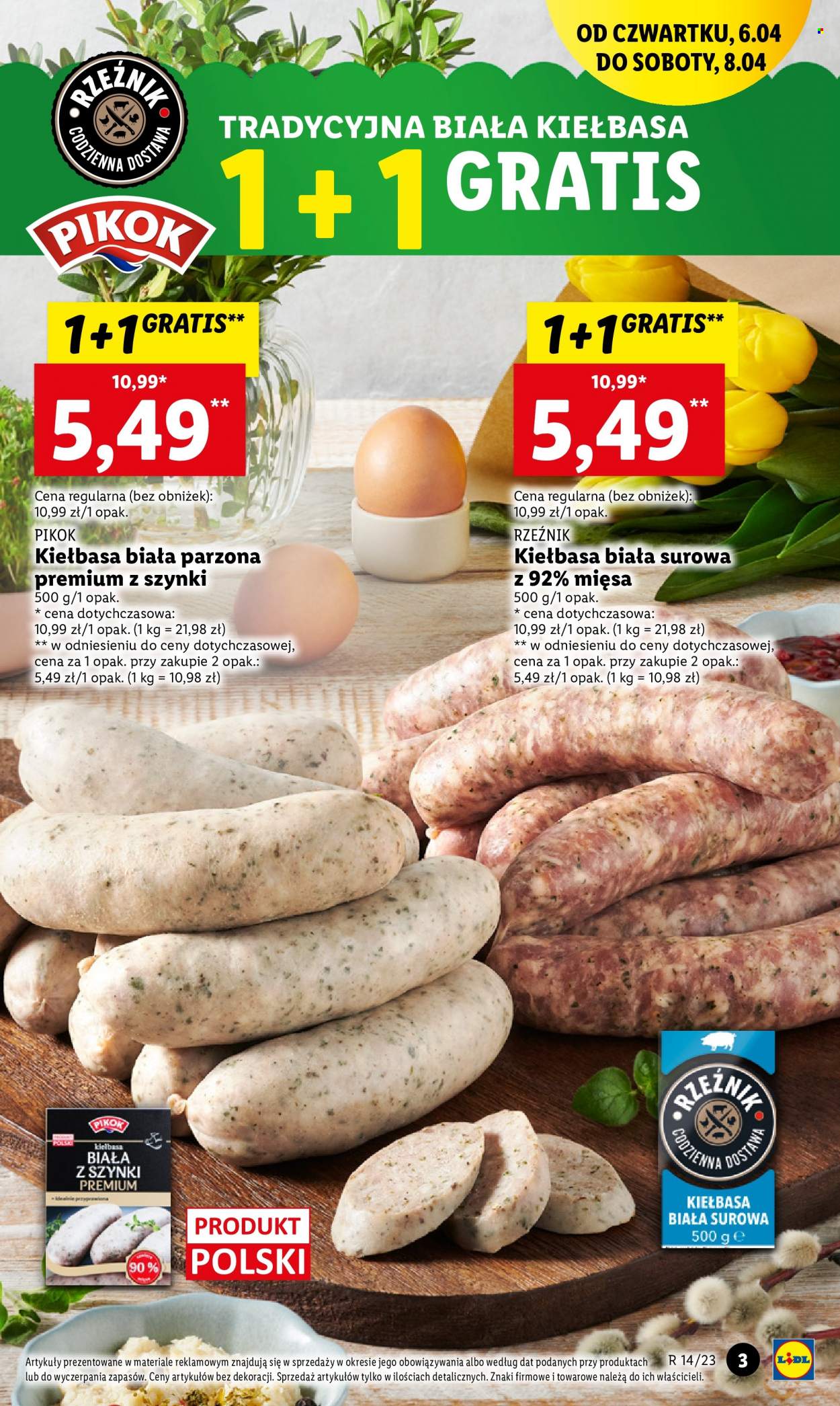 Gazetka Lidl - 6.04.2023 - 8.04.2023. Strona 3