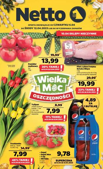 Gazetka Netto - 6.04.2023 - 12.04.2023.
