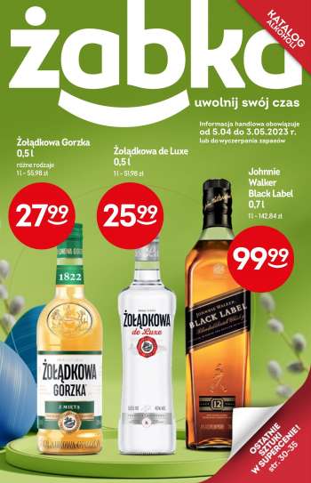 Gazetka Żabka - 5.04.2023 - 3.05.2023.