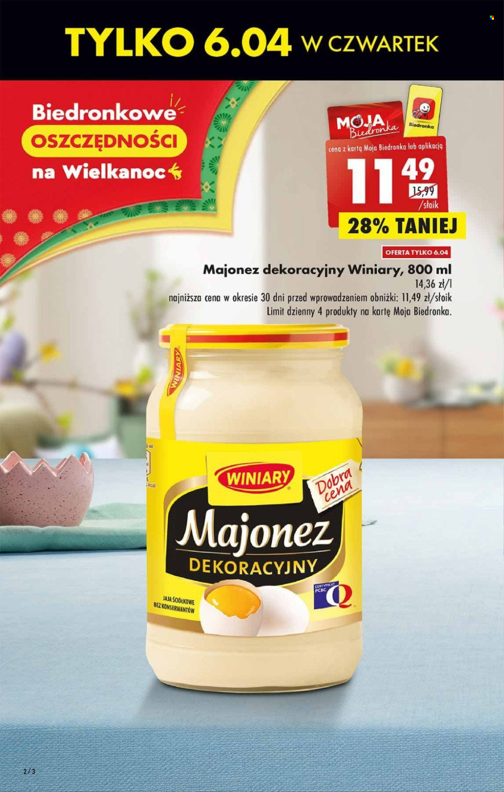 Gazetka Biedronka - 6.04.2023 - 12.04.2023. Strona 2