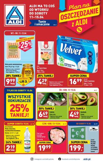 Gazetka ALDI - 11.04.2023 - 15.04.2023.