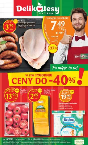 Gazetka Delikatesy Centrum - 11.04.2023 - 19.04.2023.