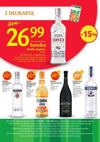 Gazetka Delikatesy Centrum - 11.04.2023 - 19.04.2023.