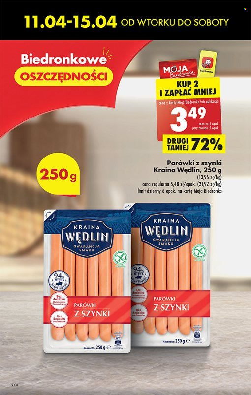 Gazetka Biedronka - 11.04.2023 - 15.04.2023. Strona 2