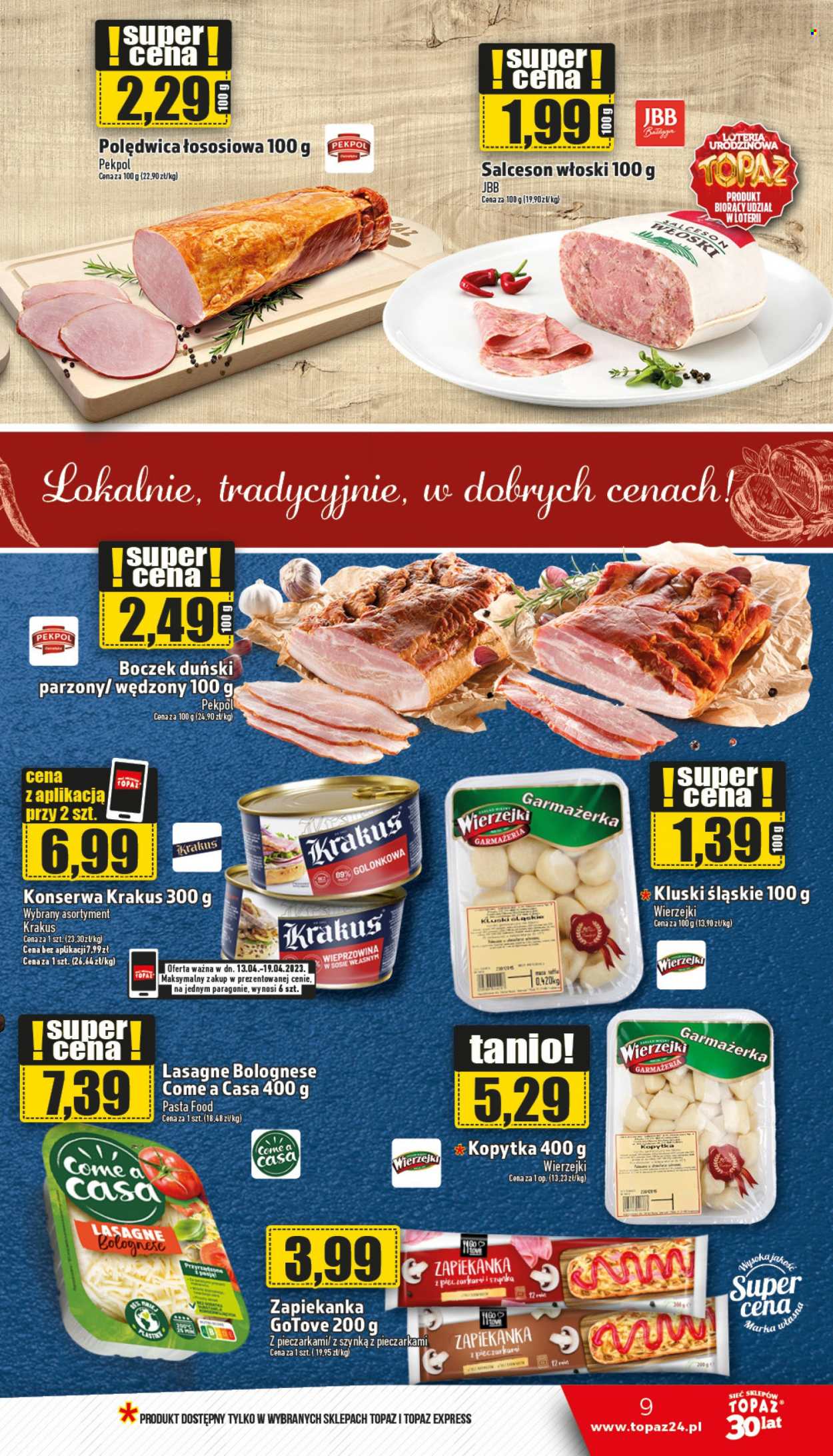 Gazetka Topaz - 13.04.2023 - 19.04.2023. Strona 9