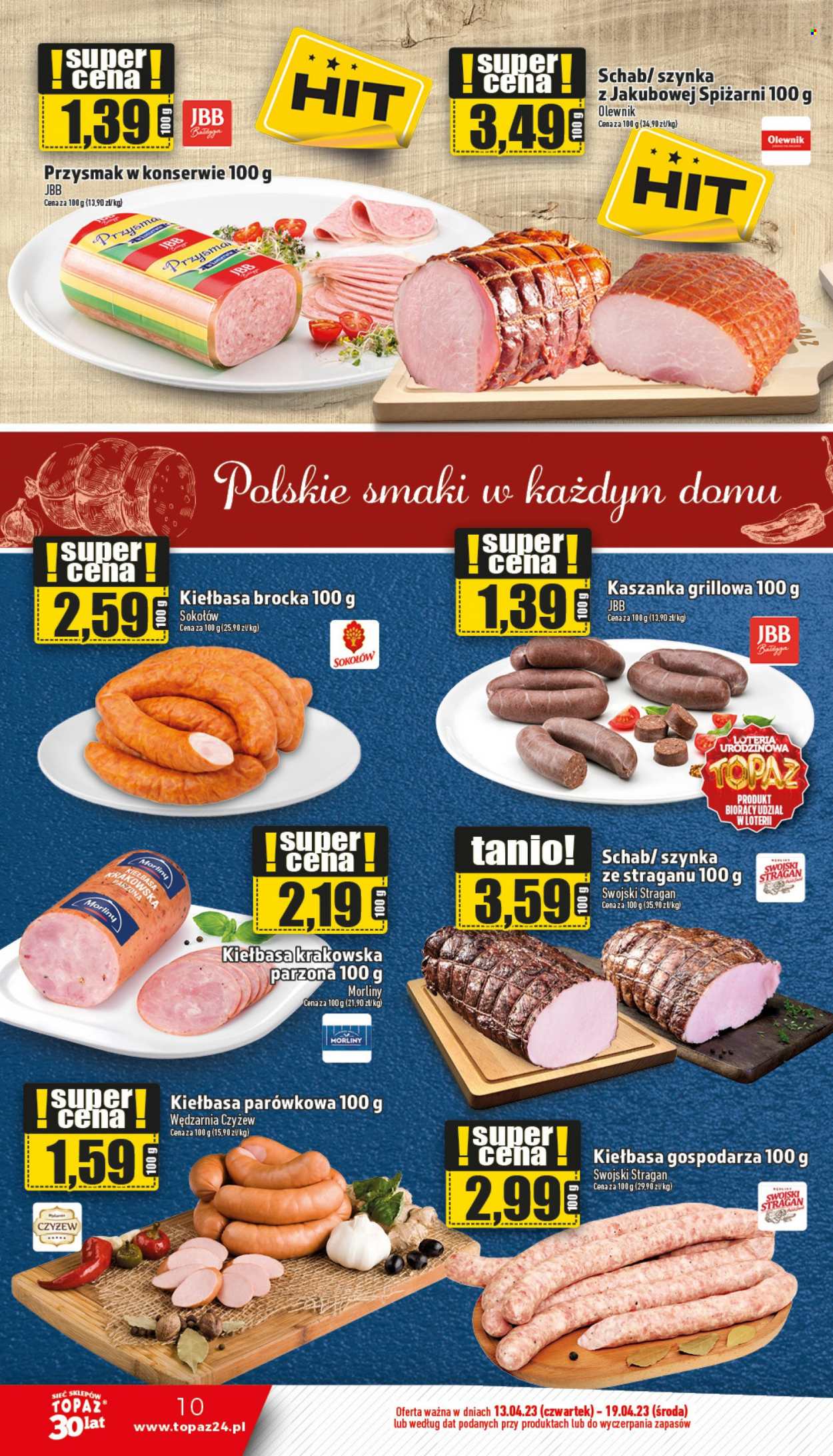 Gazetka Topaz - 13.04.2023 - 19.04.2023. Strona 10