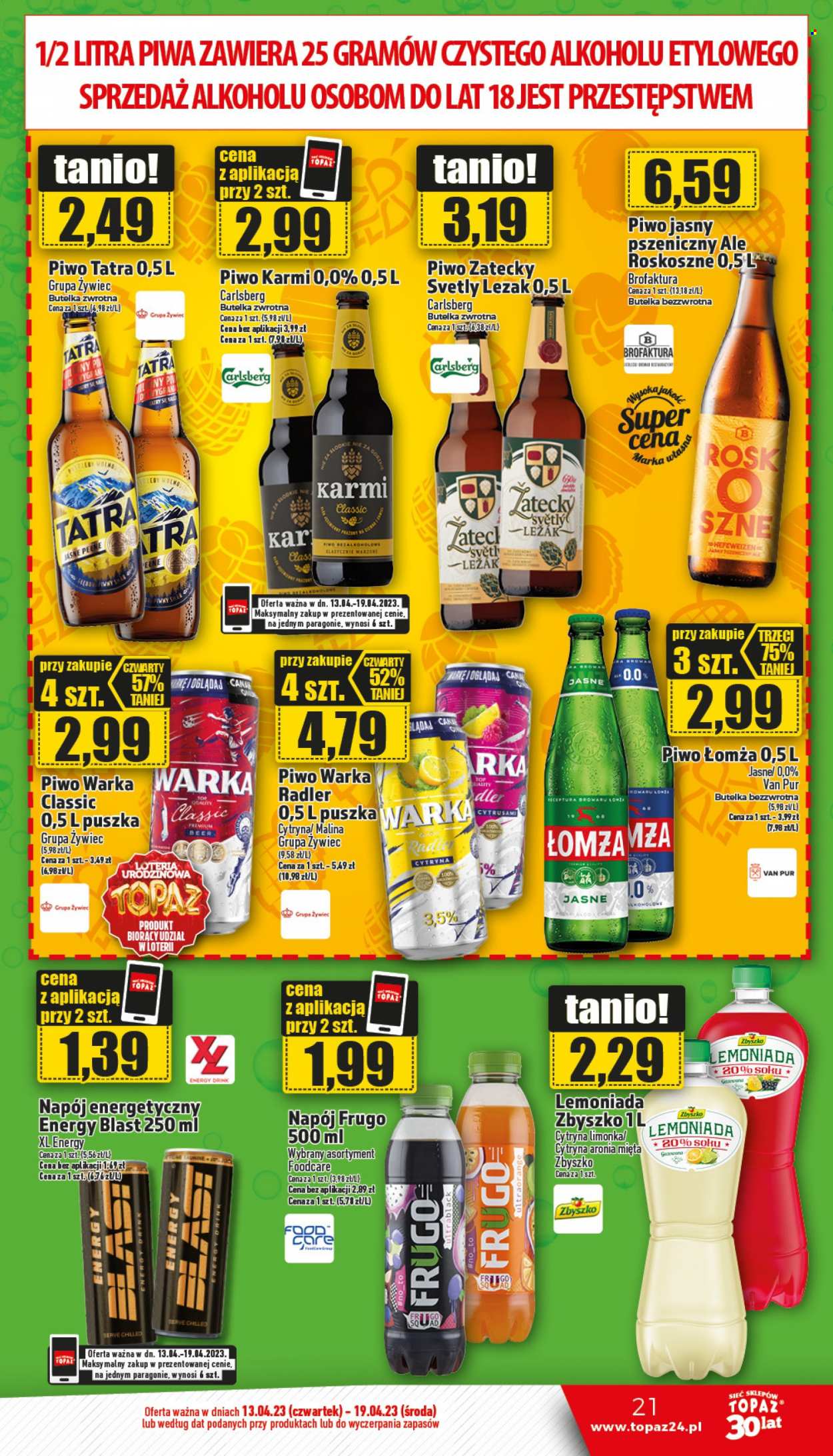 Gazetka Topaz - 13.04.2023 - 19.04.2023. Strona 21