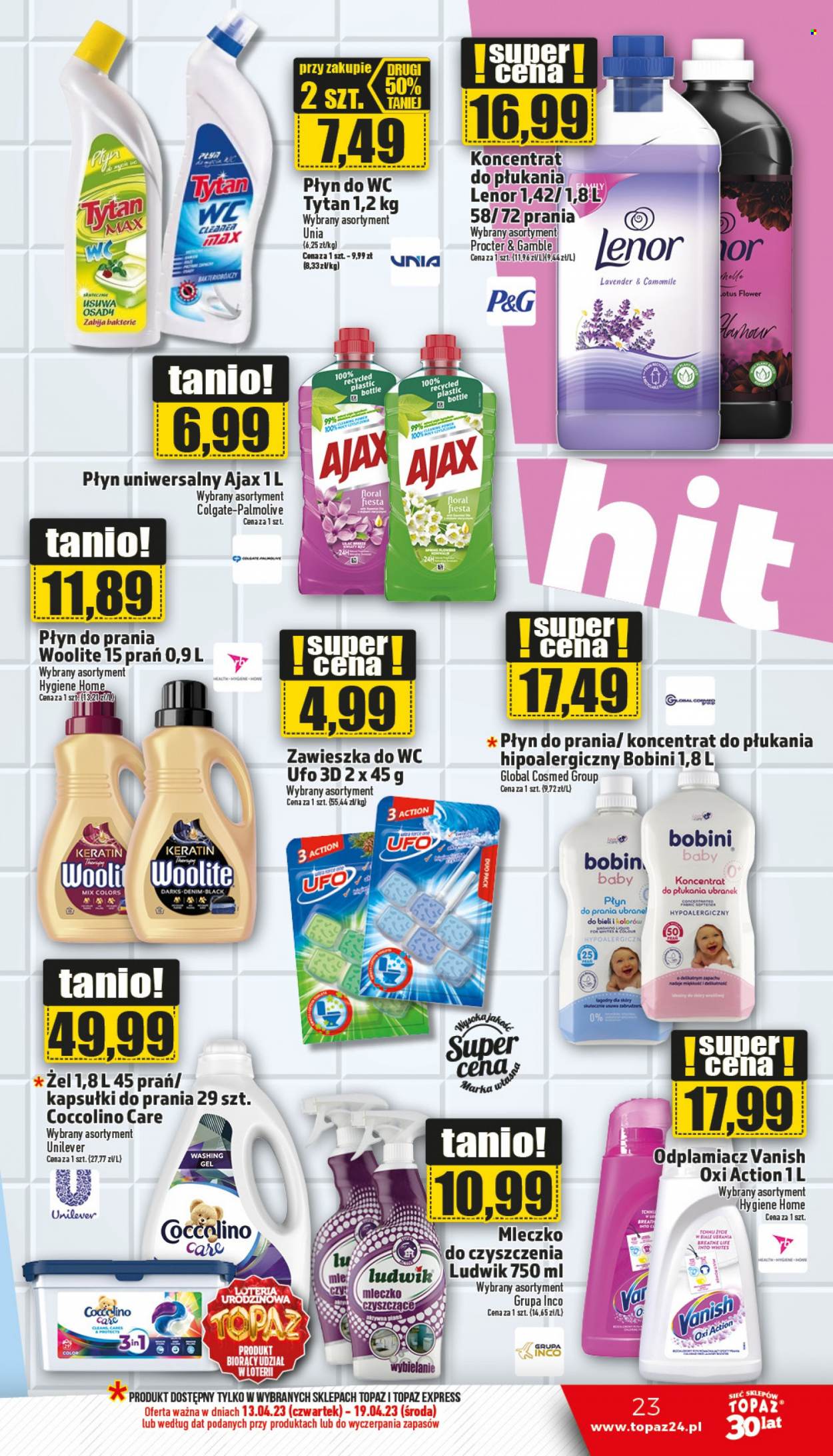 Gazetka Topaz - 13.04.2023 - 19.04.2023. Strona 23