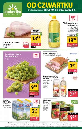 Gazetka Stokrotka Supermarket - 13.04.2023 - 19.04.2023.