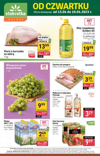 Gazetka Stokrotka Market - 13.04.2023 - 19.04.2023.