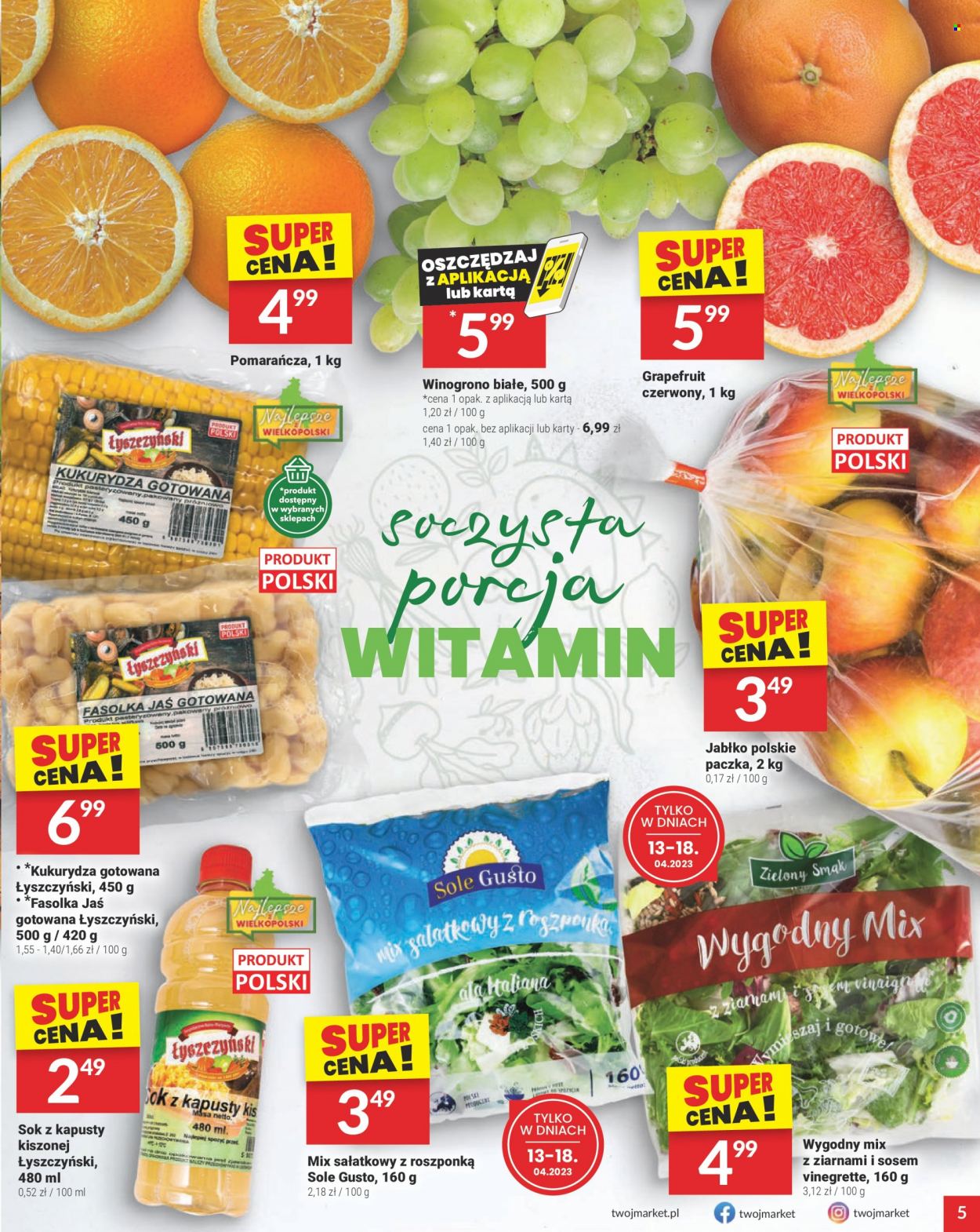 Gazetka Twój Market - 12.04.2023 - 18.04.2023. Strona 5