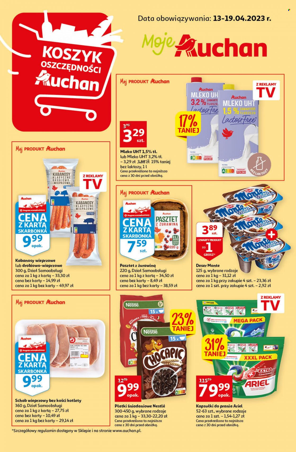 Gazetka Auchan - 13.04.2023 - 19.04.2023. Strona 1