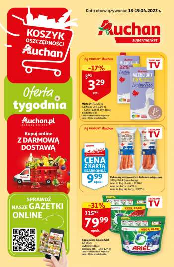 Gazetka Auchan - 13.04.2023 - 19.04.2023.