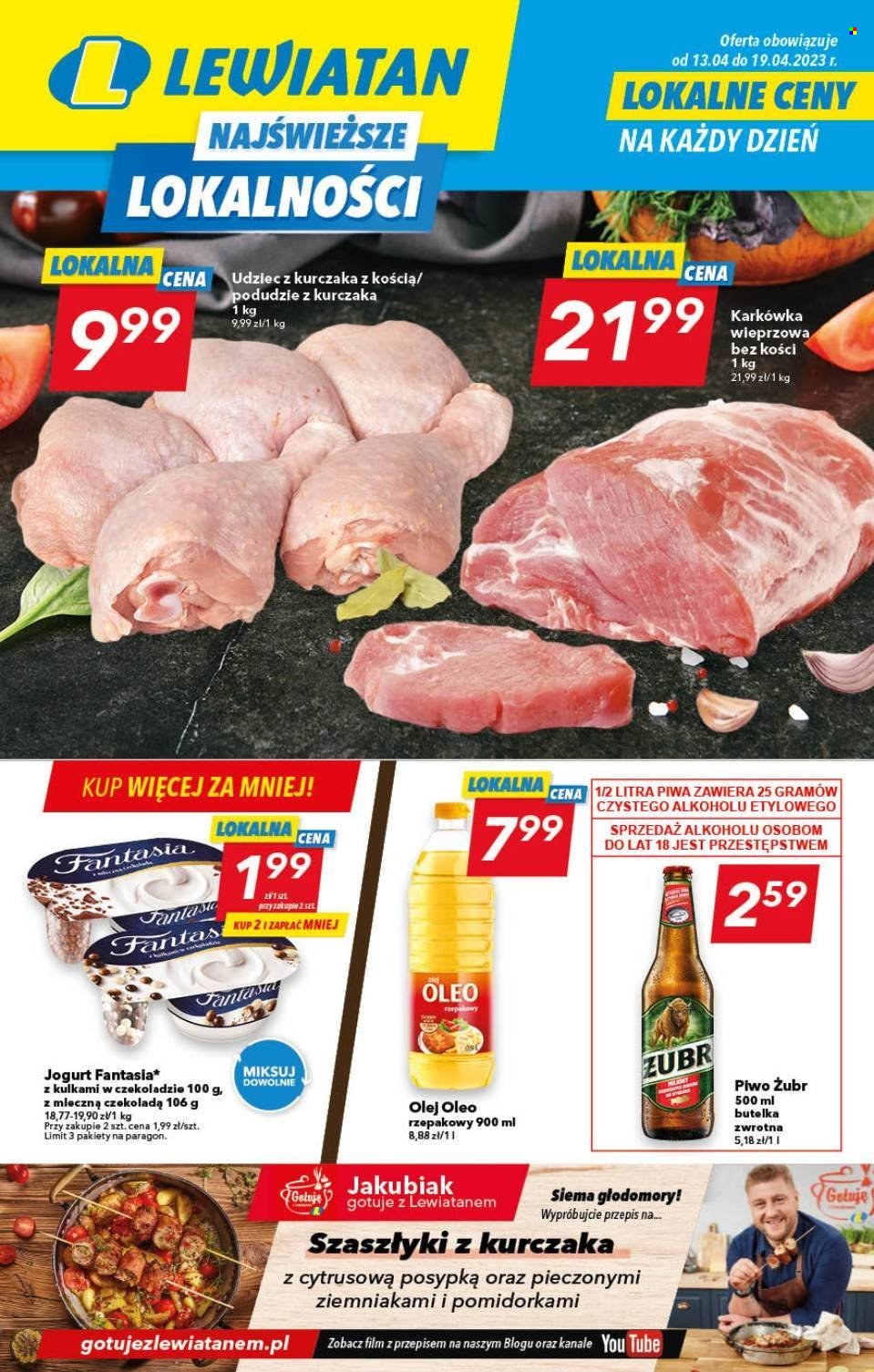 Gazetka Lewiatan - 13.04.2023 - 19.04.2023. Strona 1