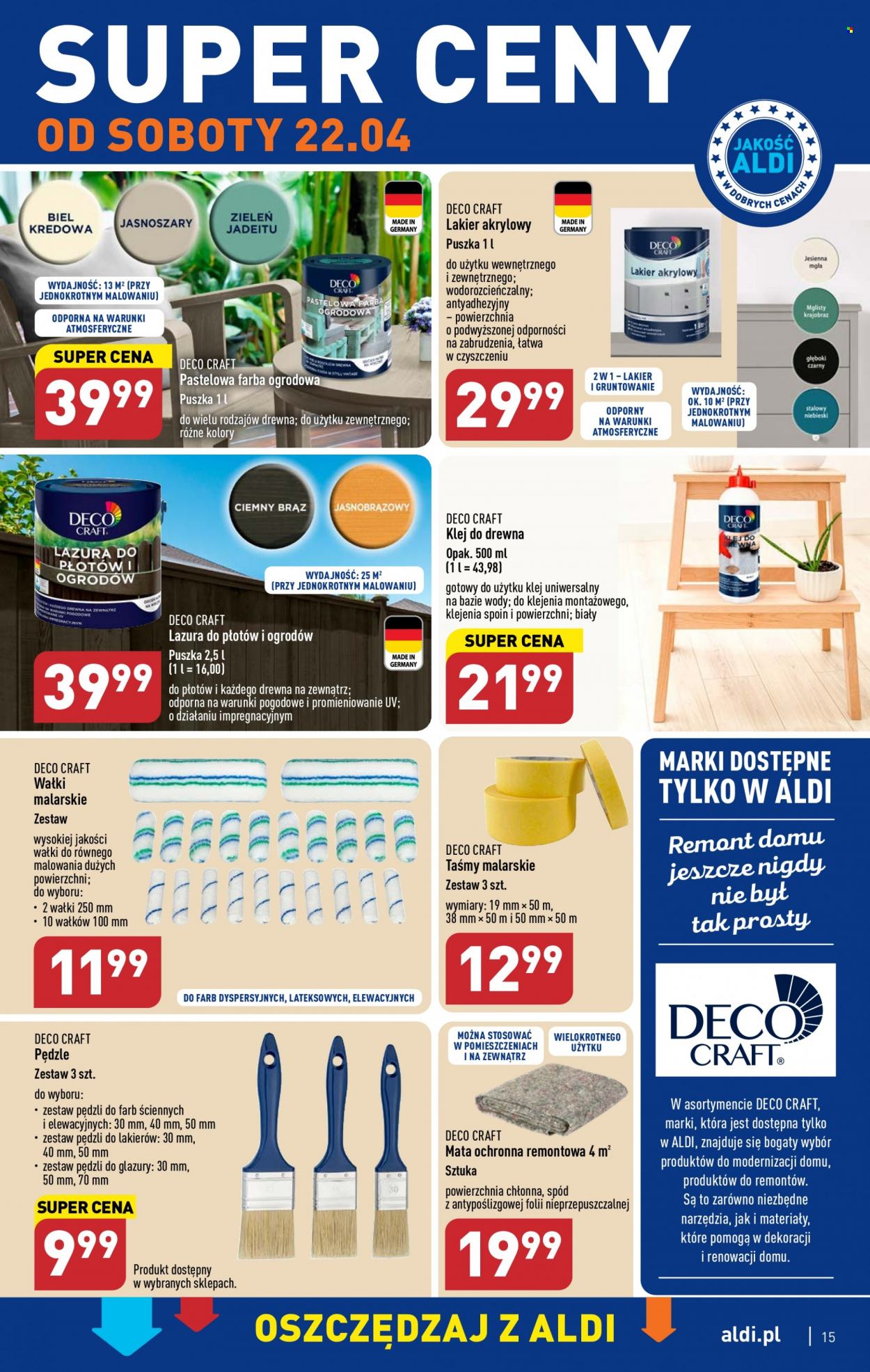 Gazetka ALDI - 19.04.2023 - 22.04.2023. Strona 15