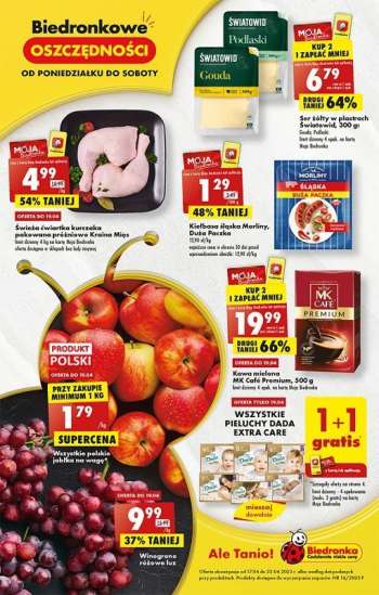 Gazetka Biedronka - 17.04.2023 - 22.04.2023.
