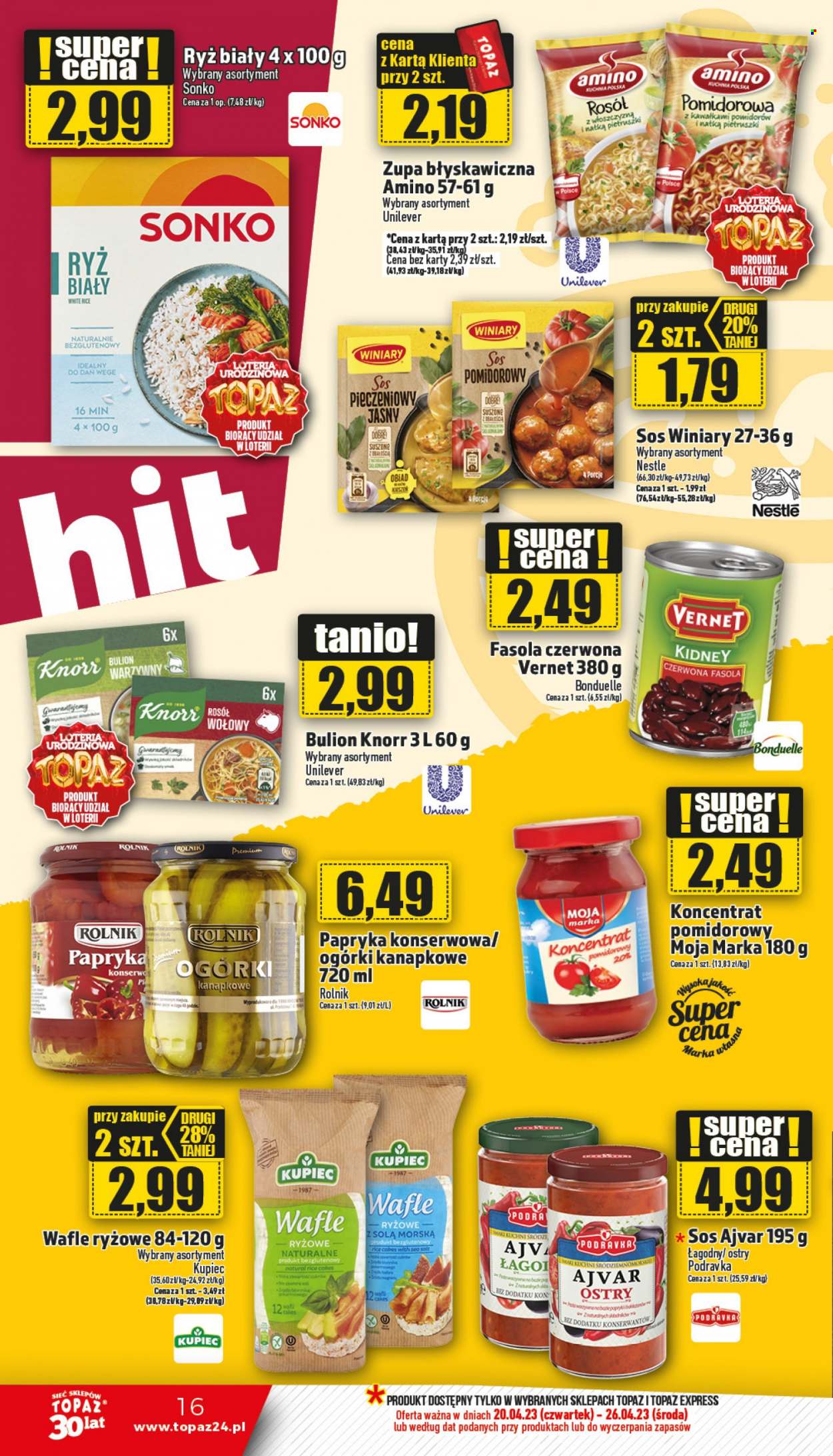 Gazetka Topaz - 20.04.2023 - 26.04.2023. Strona 16