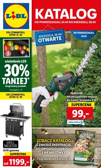 Gazetka Lidl - 24.04.2023 - 30.04.2023.