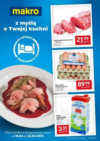 Gazetka Makro - 18.04.2023 - 30.04.2023.