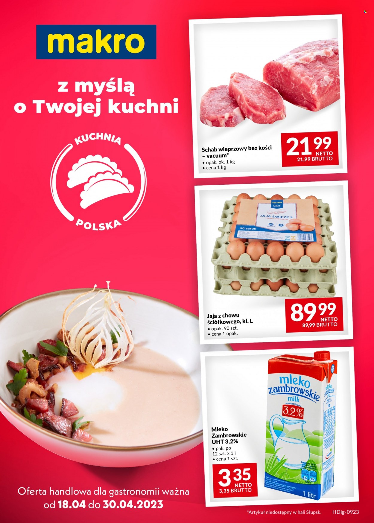 Gazetka Makro - 18.04.2023 - 30.04.2023. Strona 1