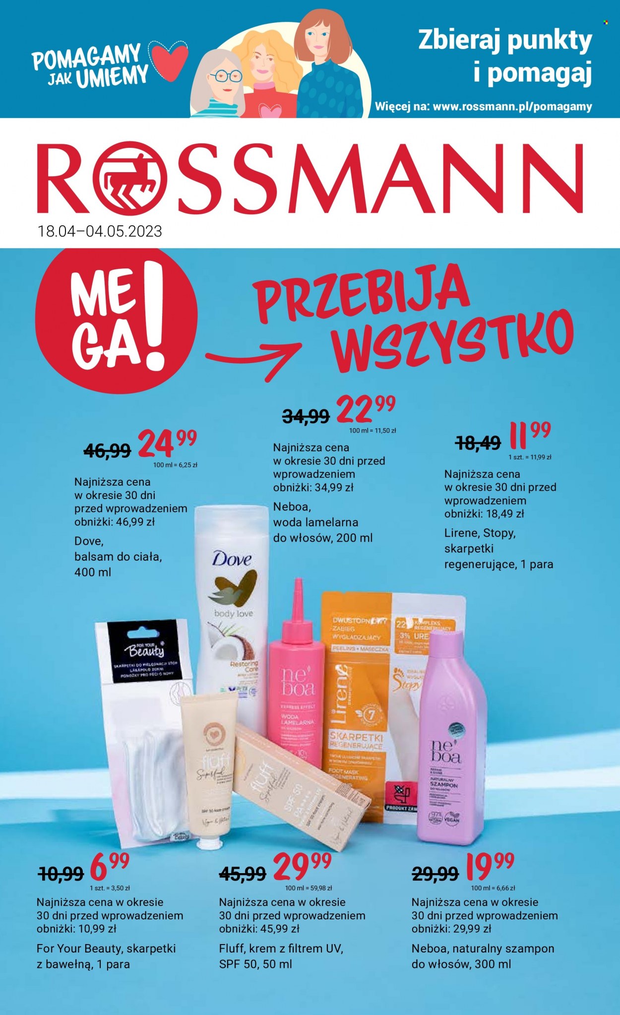 Gazetka Rossmann - 18.04.2023 - 4.05.2023. Strona 1