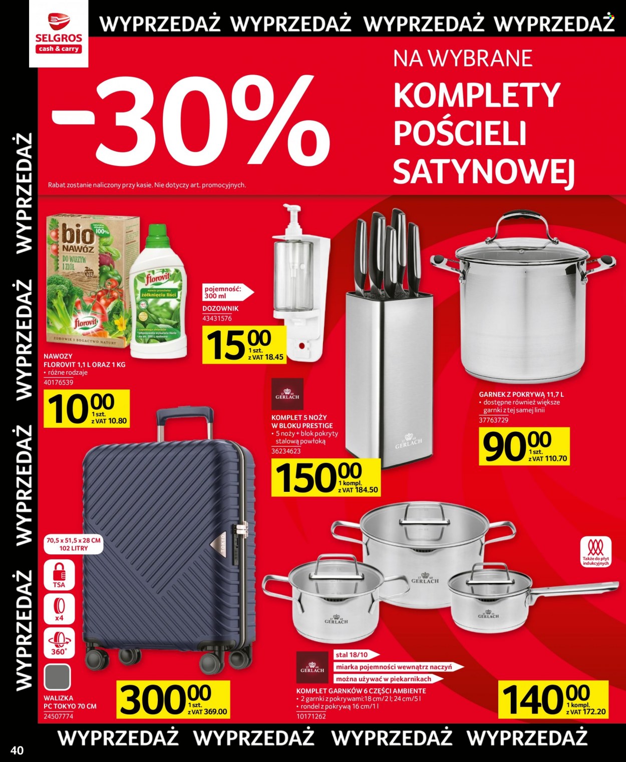 Gazetka Selgros - 20.04.2023 - 2.05.2023. Strona 40