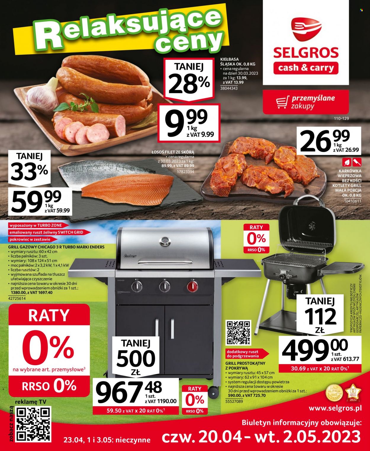 Gazetka Selgros - 20.04.2023 - 2.05.2023. Strona 1