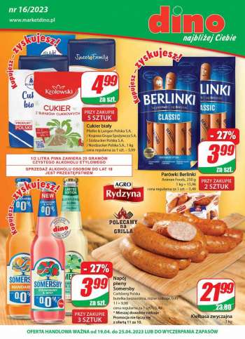 Gazetka Dino - 19.04.2023 - 25.04.2023.