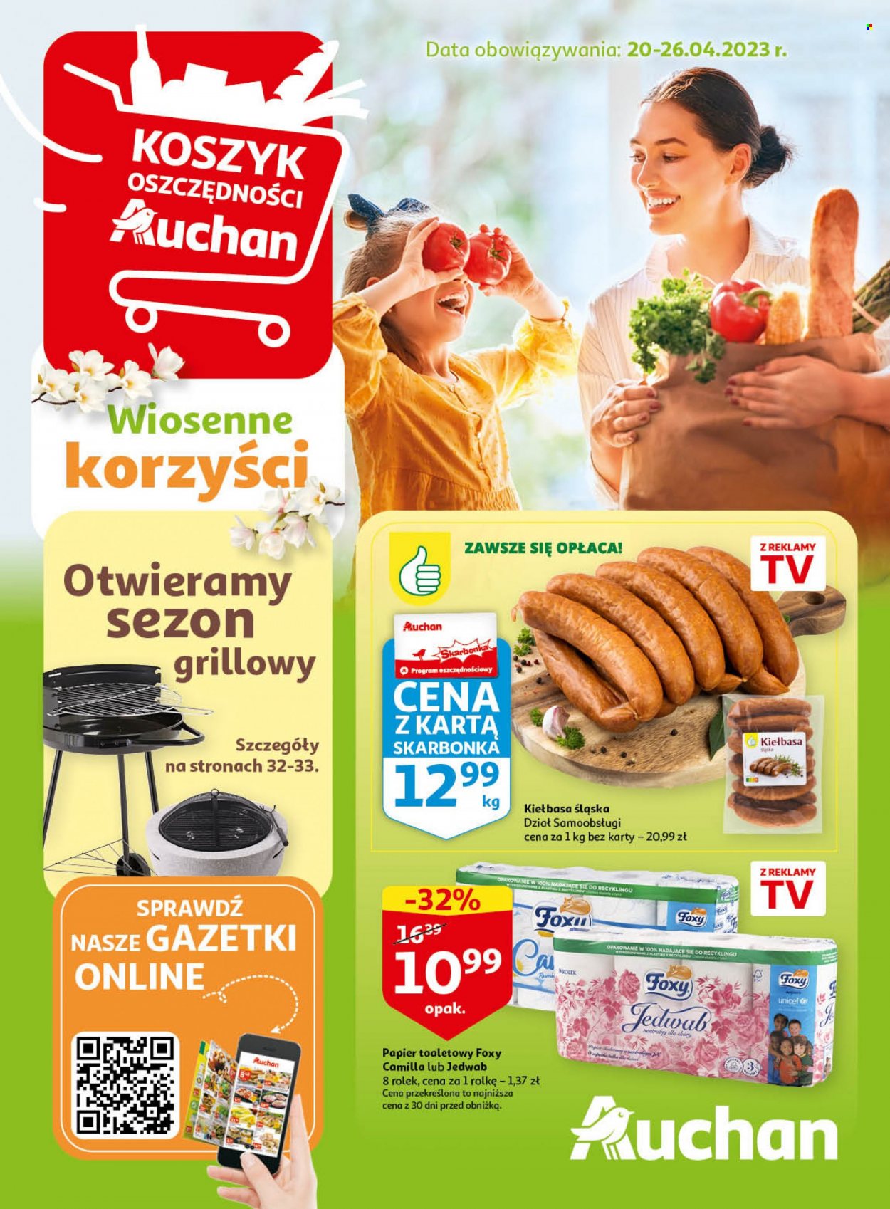 Gazetka Auchan - 20.04.2023 - 26.04.2023. Strona 1