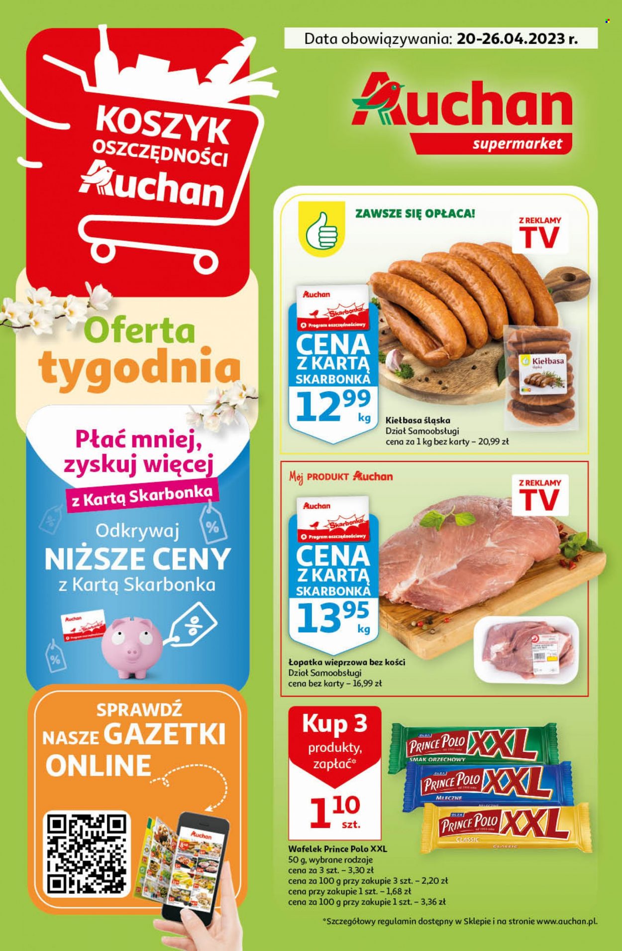 Gazetka Auchan - 20.04.2023 - 26.04.2023. Strona 1